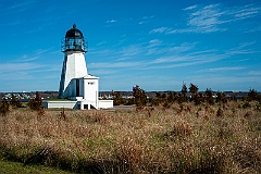 Sandy Point Light Overlooks Narragansett Bay